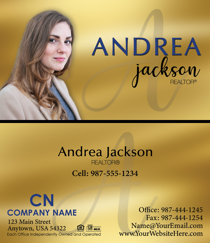 Coldwell Banker Business Cards Luxury Set #04
