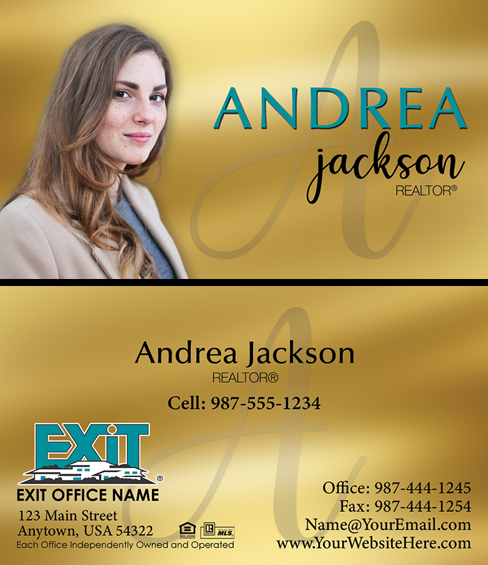 Exit Business Cards Luxury Set #04