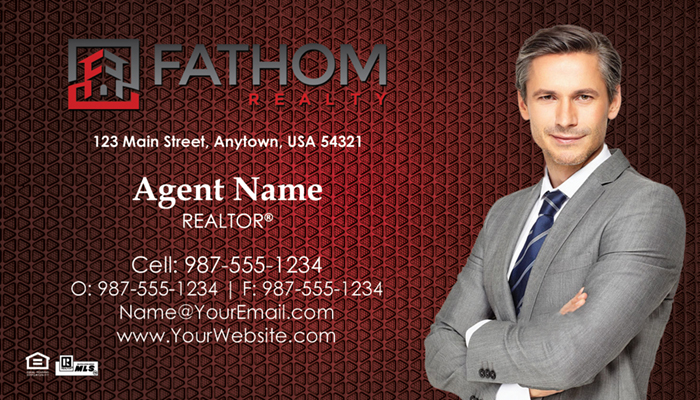 Fathom Realty Business Cards #001