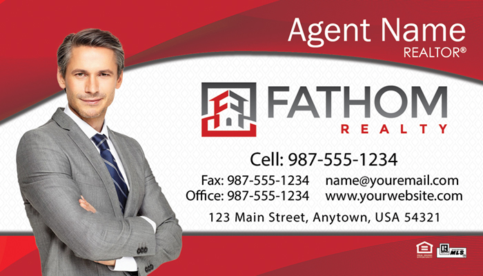 Fathom Realty Business Cards #003