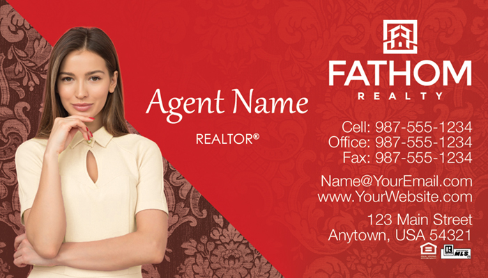 Fathom Realty Business Cards #004