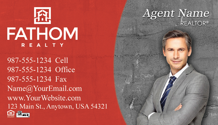 Fathom Realty Business Cards #005