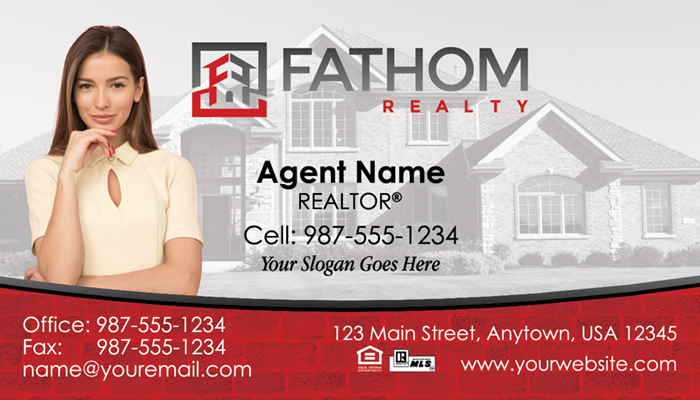 Fathom Realty Business Cards #006