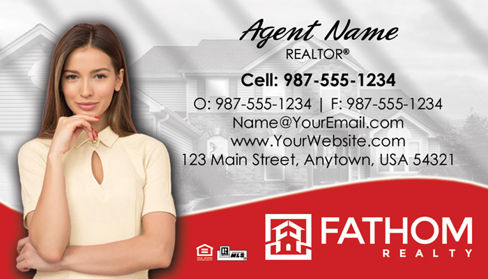 Fathom Realty Business Cards #010
