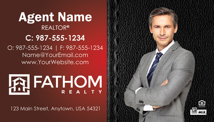 Fathom Realty Business Cards #011