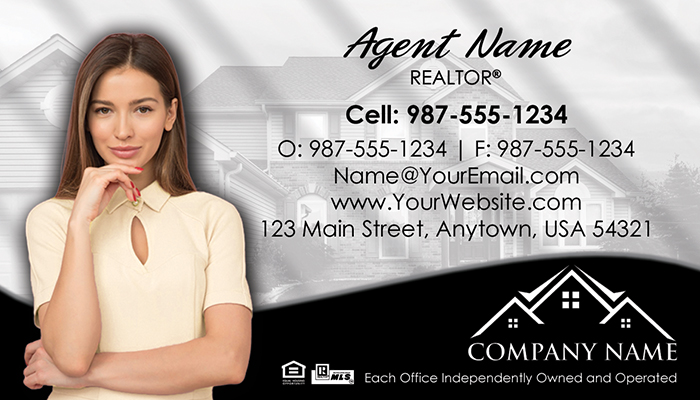 Real Estate Business Cards #010