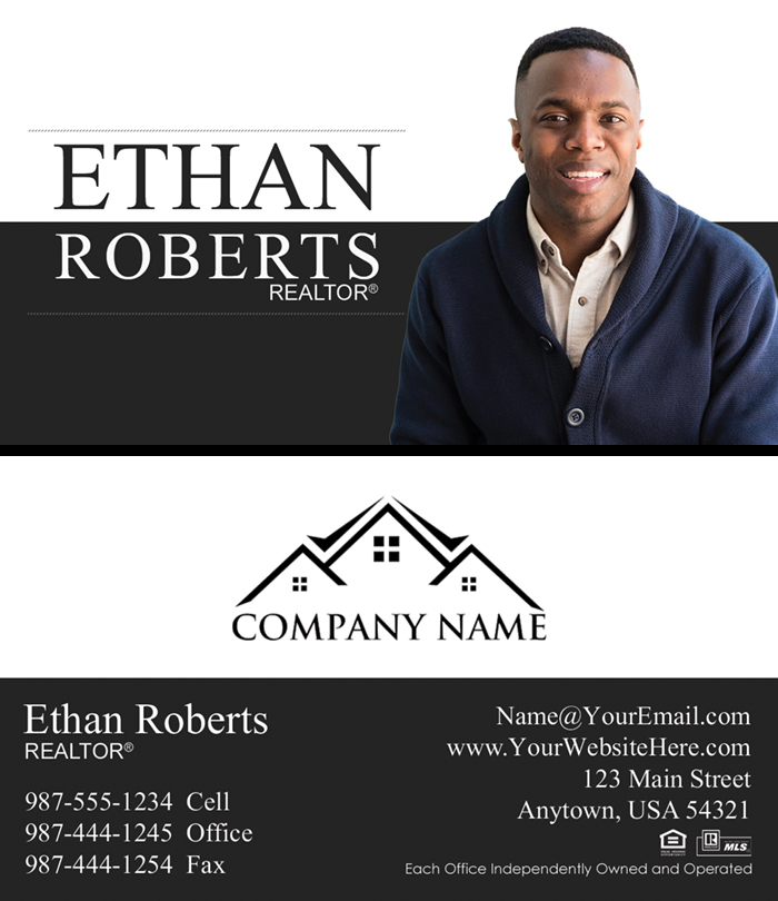 Real Estate Business Cards Luxury Set #07
