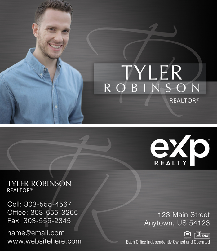 eXp Realty Business Cards Luxury Set #05