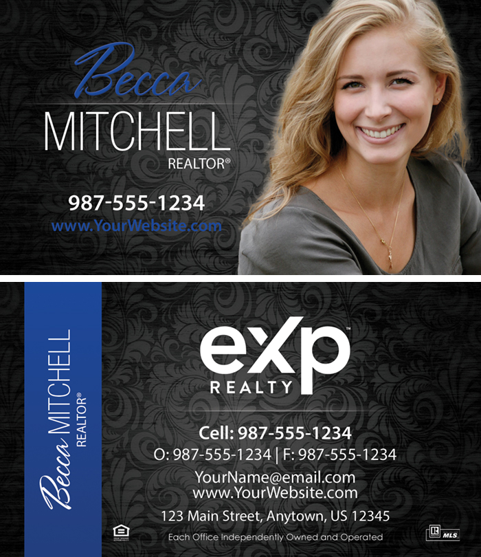 eXp Realty Business Cards Luxury Set #10